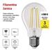 LED žiarovka Filament A60 / E27 / 7,5 W (75 W) / 1 055 lm / neutrálna biela