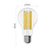 LED žiarovka Filament A70 / E27 / 18 W (150 W) / 2452 lm / Neutrálna biela 8592920129982