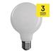 LED žiarovka Filament G95 7,8W E27 teplá biela 8592920116982