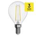 LED žiarovka Filament Mini Globe 1,8W E14 neutrálna biela