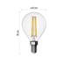 LED žiarovka Filament Mini Globe 3.4W E14 neutrálna biela