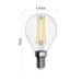 LED žiarovka Filament Mini Globe 6W E14 neutrálna biela