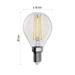 LED žiarovka Filament Mini Globe 6W E14 neutrálna biela