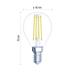 LED žiarovka Filament Mini Globe 6W E14 neutrálna biela