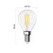 LED žiarovka Filament Mini Globe A CLASS/ E14 / 3,8 W (60 W) / 806 lm / Neutrálna biela