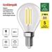 LED žiarovka Filament Mini Globe A CLASS / E14 / 3,8 W (60 W) / 806 lm / teplá biela