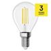 LED žiarovka Filament Mini Globe / E14 / 5,9 W (60 W) / 806 lm / Neutrálna biela