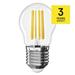 LED žiarovka Filament Mini Globe / E27 / 5,9 W (60 W) / 806 lm / Neutrálna biela