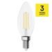 LED žiarovka Filament sviečka / E14 / 1,8 W (25 W) / 250 lm / Teplá biela