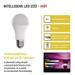 LED žiarovka GoSmart A60 / E27 / 11 W (75 W) / 1 050 lm / RGB / stmievateľná / Wi-Fi 8592920120156