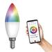 LED žiarovka GoSmart sviečka / E14 / 4,8 W (40 W) / 470 lm / RGB / stmievateľná / Wi-Fi 8592920120217