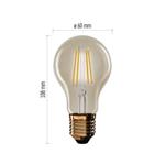 LED žiarovka Vintage A60 / E27 / 4,5 W (40 W) / 420 lm / Teplá biela