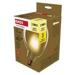 LED žiarovka Vintage G125 / E27 / 4,5 W (40 W) / 420 lm / Teplá biela 8592920133880