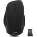 LEDGY Mouse - Wireless, Silent, black-black SL-630015-BKBK