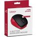 LEDGY Mouse - Wireless, Silent, black-red SL-630015-BKRD