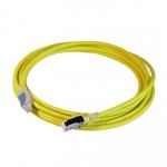 Legrand Patch cord RJ45/RJ45 High Density category 6A S/FTP LSZH yellow - 2m 051552