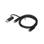 Lenovo hybrid USB-C with USB-A cable 4X90U90618