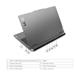 Lenovo LOQ/15IAX9/i5-12450HX/15,6"/FHD/16GB/1TB SSD/RTX 4050/W11H/Gray/2R 83GS003ECK