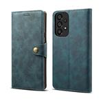 Lenuo Leather flipové pouzdro pro Samsung Galaxy A33 5G, modrá 348273