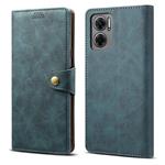 Lenuo Leather flipové pouzdro pro Xiaomi Redmi 10 5G, modrá 348316