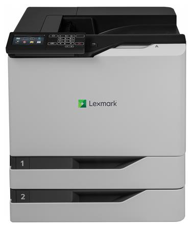 Lexmark CS820dte color laser 57/57ppm, síť, duplex, dotykový LCD + dodatečný vstupní zásobník 21K0180