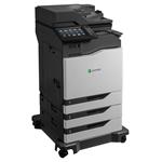 Lexmark CX825dtfe color laser MFP, 52/52ppm, síť, duplex, dotykový LCD, DADF, fax, HDD + 2x zásobník + sešívačka 42K0052