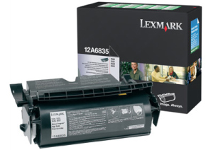 Lexmark originál toner 12A6830, black, 7500str., return, Lexmark T520, 522, X520 MFP