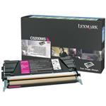 Lexmark originál toner C5200MS, magenta, 1500str., return, Lexmark C530