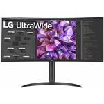 LG IPS monitor 34WQ75C QHD / prohnutý / 34" / 3440x1440 / 300cd/m2 / 5ms GtG /HDMI / DP / USB-C / repro 34WQ75C-B.AEU