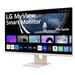 LG MT IPS LED 27" 27SR50F - IPS panel, SMART, 1920x1080, 2xHDMI, 2x USB, repro, webOS, bezova barva 27SR50F-E.AEU