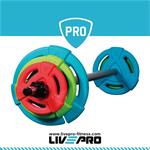 Livepro Nakládací Činka Studio Rubber S 8595096690317