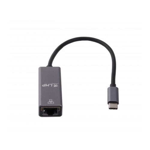 LMP adaptér USB-C to Gigabit Ethertnet - Space Gray Aluminium 16003