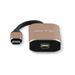 LMP adaptér USB-C to Mini-DisplayPort - Gold Aluminium 7640113434069