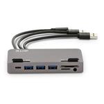 LMP USB-C Attach Dock Pro Hub - Space Gray Aluminium 7640113433857