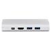 LMP USB-C Travel Dock 9 port - Silver Aluminium 18645