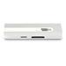 LMP USB-C Travel Dock 9 port - Silver Aluminium 18645