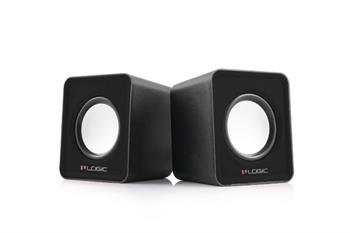 Logic reproduktory LS-09, 2.0, 2x3W RMS, USB, černé G-Y-0LS09-BLA-2