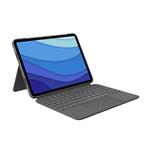Logitech COMBO TOUCH for iPad 11 (1.,2.,3. a 4.gen.) - Oxford Grey - UK 920-010148