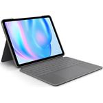 Logitech COMBO TOUCH pre iPad Air 11" (M2) a iPad Air (5.gen.) - šedá - US 920-012636