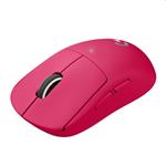 Logitech® G PRO X SUPERLIGHT Wireless Gaming Mouse - MAGENTA - 2.4GHZ - N/A - EER2 910-005956