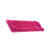 Logitech® G PRO X TKL LIGHTSPEED Gaming Keyboard - MAGENTA - US INT'L - 2.4GHZ/BT - N/A - EMEA28-935 - TACTIL 920-012159