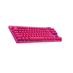 Logitech® G PRO X TKL LIGHTSPEED Gaming Keyboard - MAGENTA - US INT'L - 2.4GHZ/BT - N/A - EMEA28-935 - TACTIL 920-012159