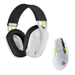 Logitech® G Wireless Gaming Combo - BLACK+WHITE+LIME 981-001162