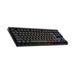 Logitech® G515 LIGHTSPEED TKL Wireless Gaming Keyboard-BLACK-UK-2.4GHZ/BT-TACTILE 920-012555