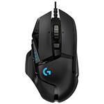 Logitech herní myš G502 HERO/ optická/ 11 tlačítek/ 16000dpi/ USB/ černá 910-005471