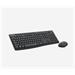 Logitech klávesnice s myší Wireless Silent Combo MK295, CZ/SK, tichá, grafitová 920-009808