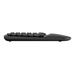 Logitech klávesnice Wave keys - bezdrátová/bluetooth/ergonomická/CZ/SK - grafitová 920-012307