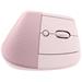 Logitech® Lift Vertical Ergonomic Mouse - ROSE/DARK ROSE - EMEA 910-006478