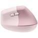 Logitech® Lift Vertical Ergonomic Mouse - ROSE/DARK ROSE - EMEA 910-006478