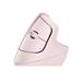 Logitech® Lift Vertical Ergonomic Mouse - ROSE/DARK ROSE - EMEA 910-006478